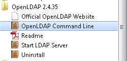 OpenLDAP command line