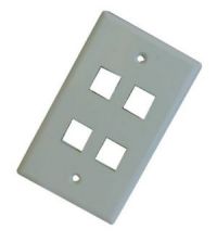 Keystone wall plate